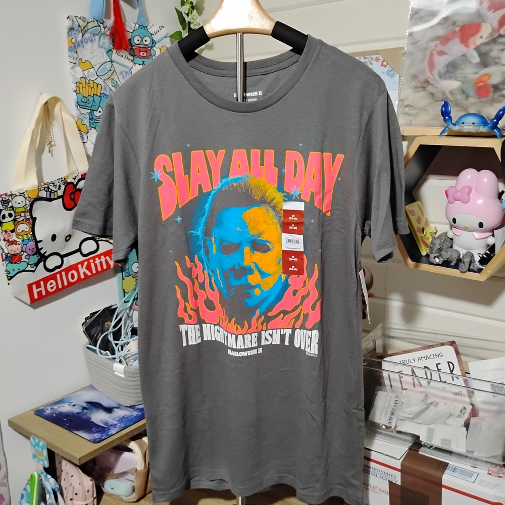 Gray Graphic T-Shirt